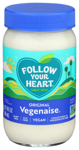 Follow Your Heart Dairy Free Egg Free Original Vegenaise Spread 14 Oz