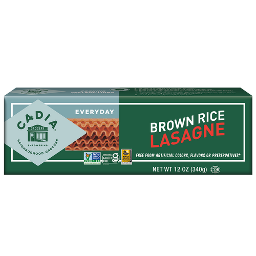 CADIA EVERYDAY PASTA GF BRWN RICE LASGNA