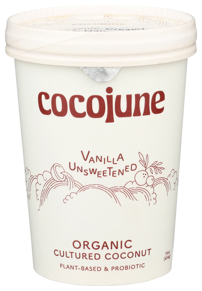 CocoJune Yogurt Unswt Van Cham Org - 16FO