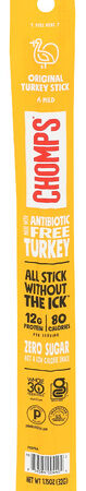 Chomps Original Turkey Stick Mild 1.15 Oz 32 G