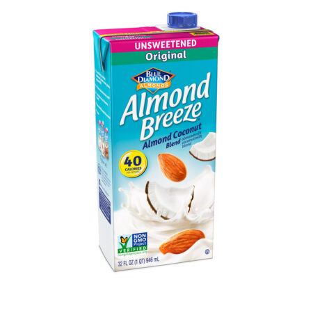 Blue Diamond Kosher Almond Breeze Almond Coconut Blend Unsweetened Original 32 Fl Oz