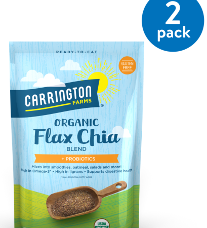 Carrington Farms Organic Flax Chia Blend Gluten Free 12 Oz