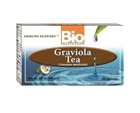 Bio Nutrition Graviola Soursop Tea Bags 30 Count