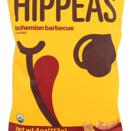 Hippeas Vegan Bohemian Barbecue Puffs Organic Chickpea Snacks 4 Oz Bag