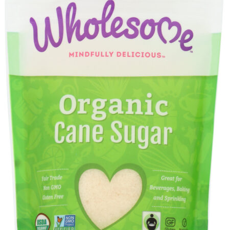 Wholesome Sweeteners, Organic Cane Sugar, 1 Lb (454 G)