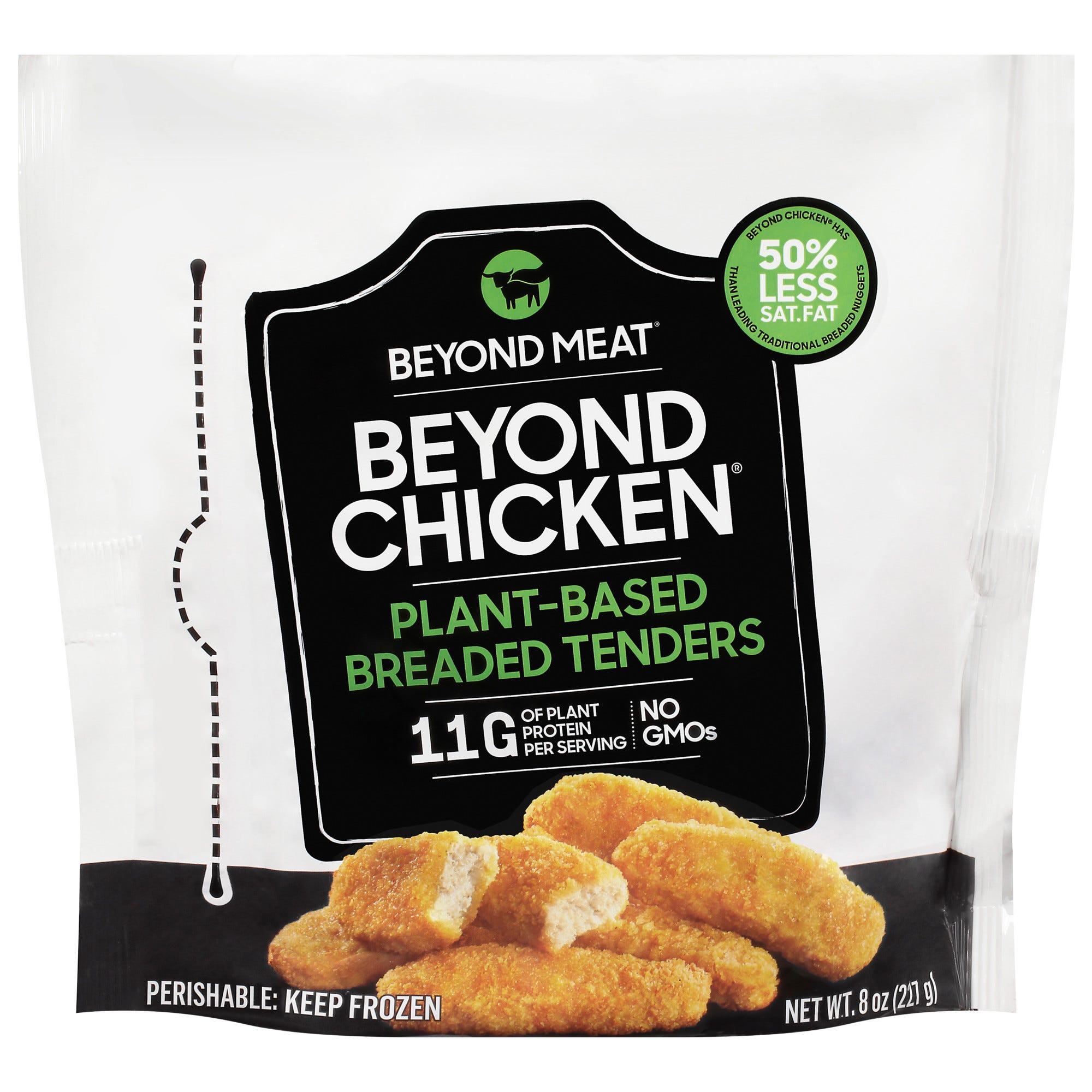 Beyond Meat Beyond Chicken Plant-Based Breaded Tenders 8 oz.