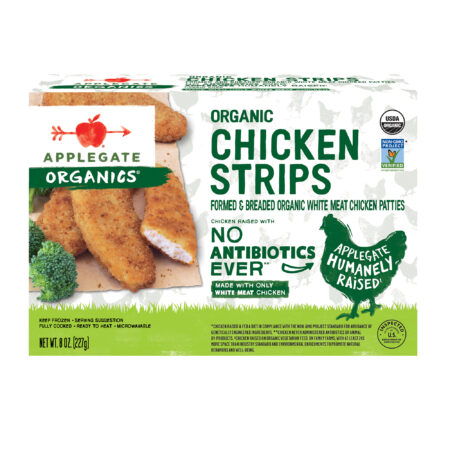 Applegate Chicken Strips Organic 8 Oz