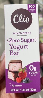 Clio Mixed Berry Yogart