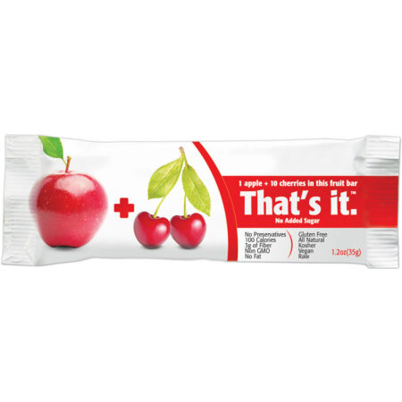 That's It Fruit Bar Apple and Cherry