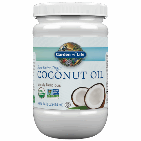 Garden of Life Organic Extra Virgin Coconut Oil 14 oz.