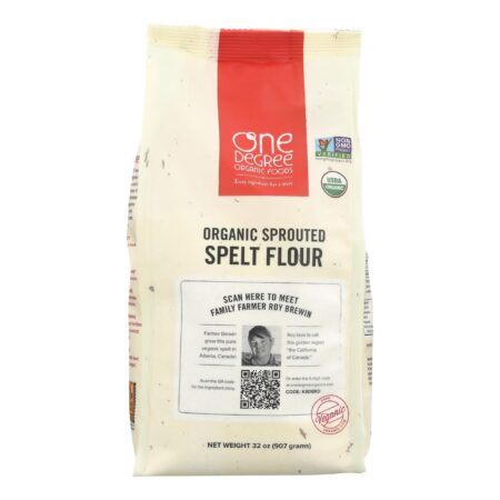 One Degree Organic Foods Organic Sprouted Spelt Flour 32 Oz