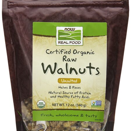 Now Foods Organic Walnuts 12 oz.