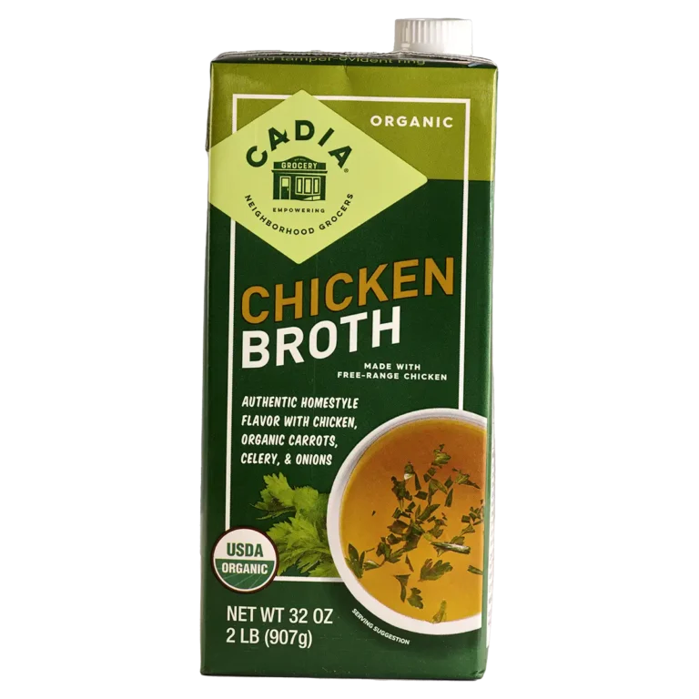 Cadia Organic Chicken Broth 32 oz.