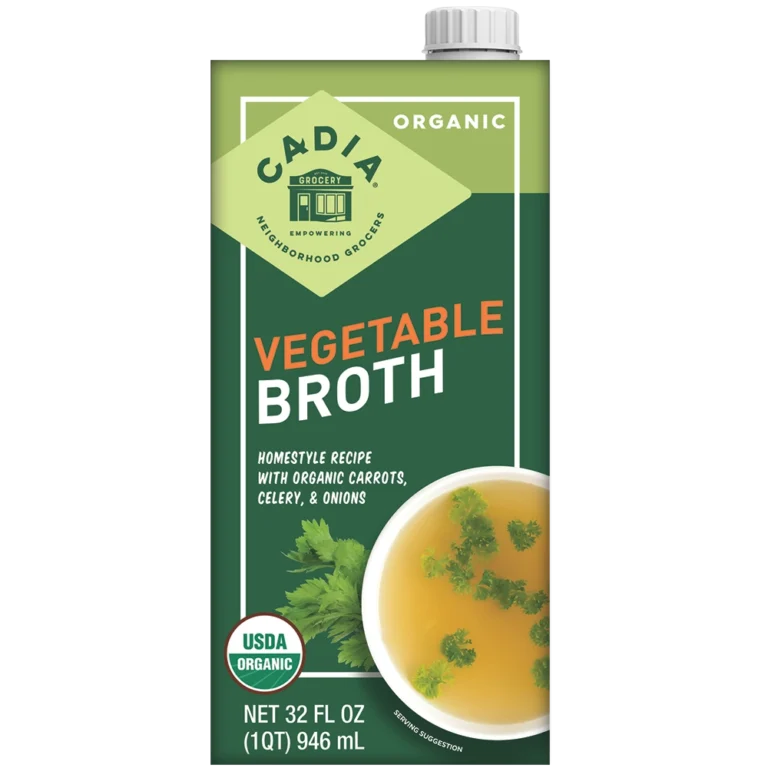 Cadia Organic Broth Vegetable 32 oz.