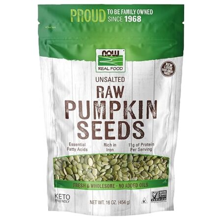 Now Pumpkin Seeds Raw 1 Lb