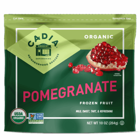Cadia Organic Frozen Pomegranate 10 Oz